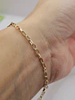 Pulsera Eslabones de Diseño Oro 18k - Miniatura 3