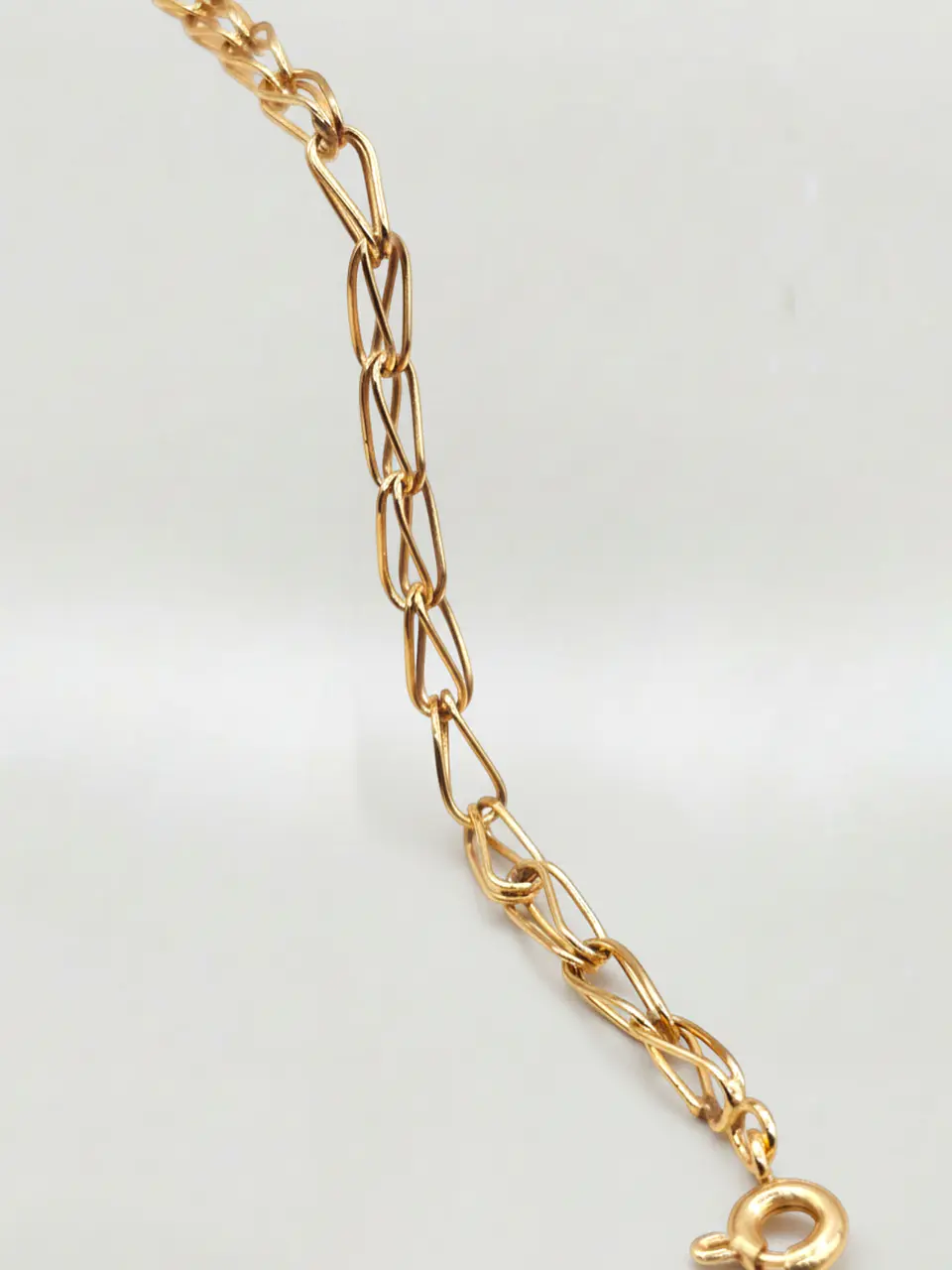 Pulsera Estilo Jaula Vanguardia Oro 18k 5