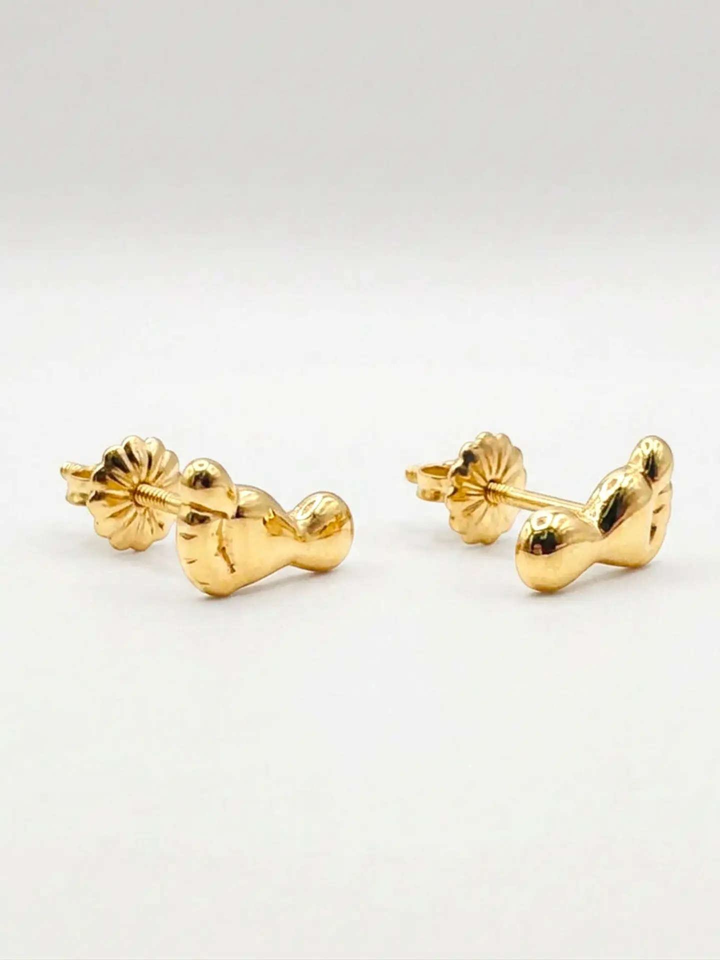 Aros Patita de Amor Oro 18k 2