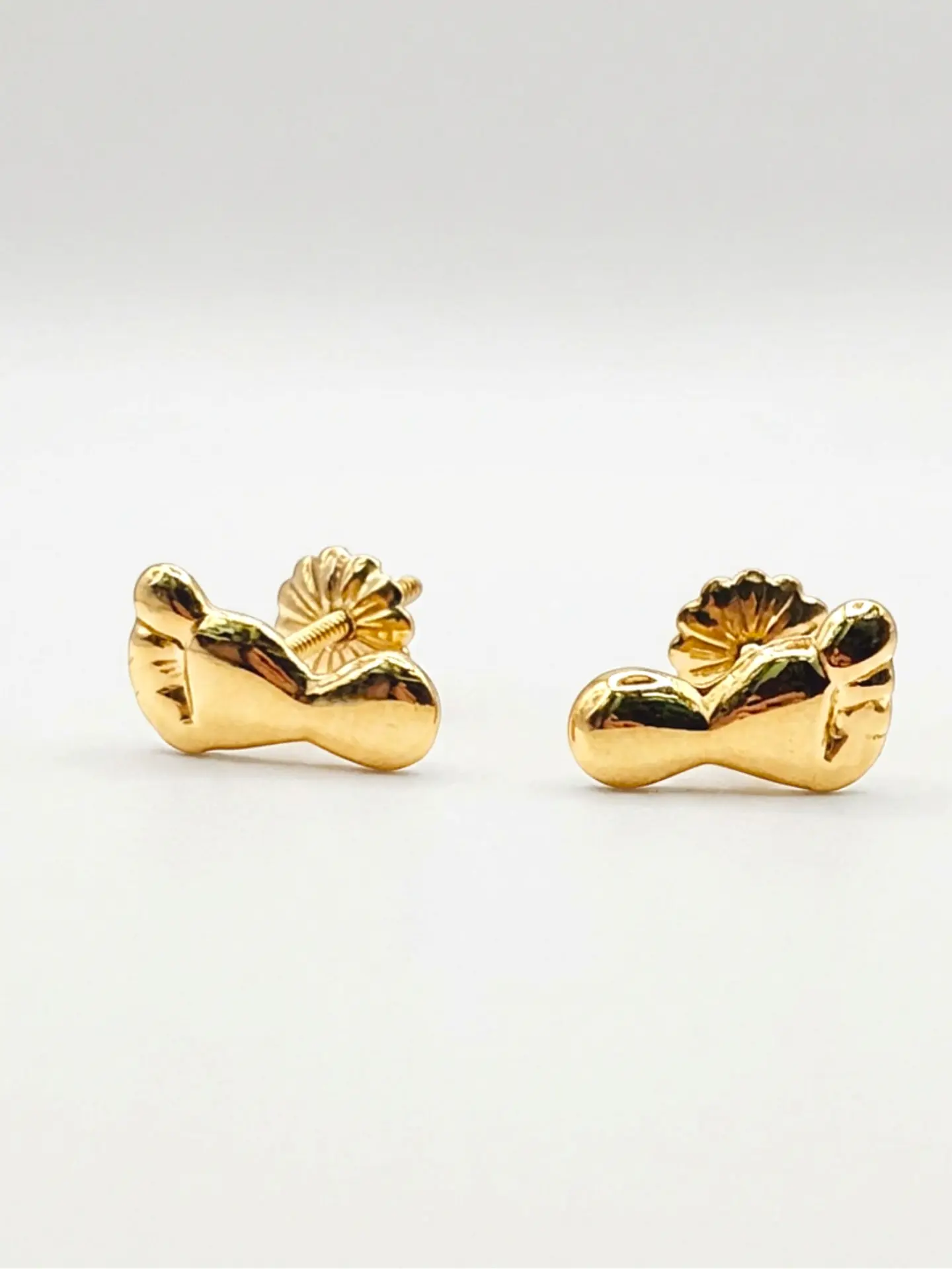 Aros Patita de Amor Oro 18k 1