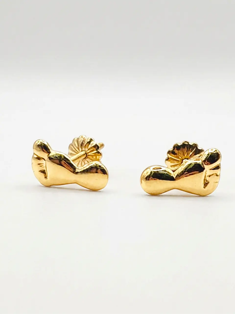 Aros Patita de Amor Oro 18k 1