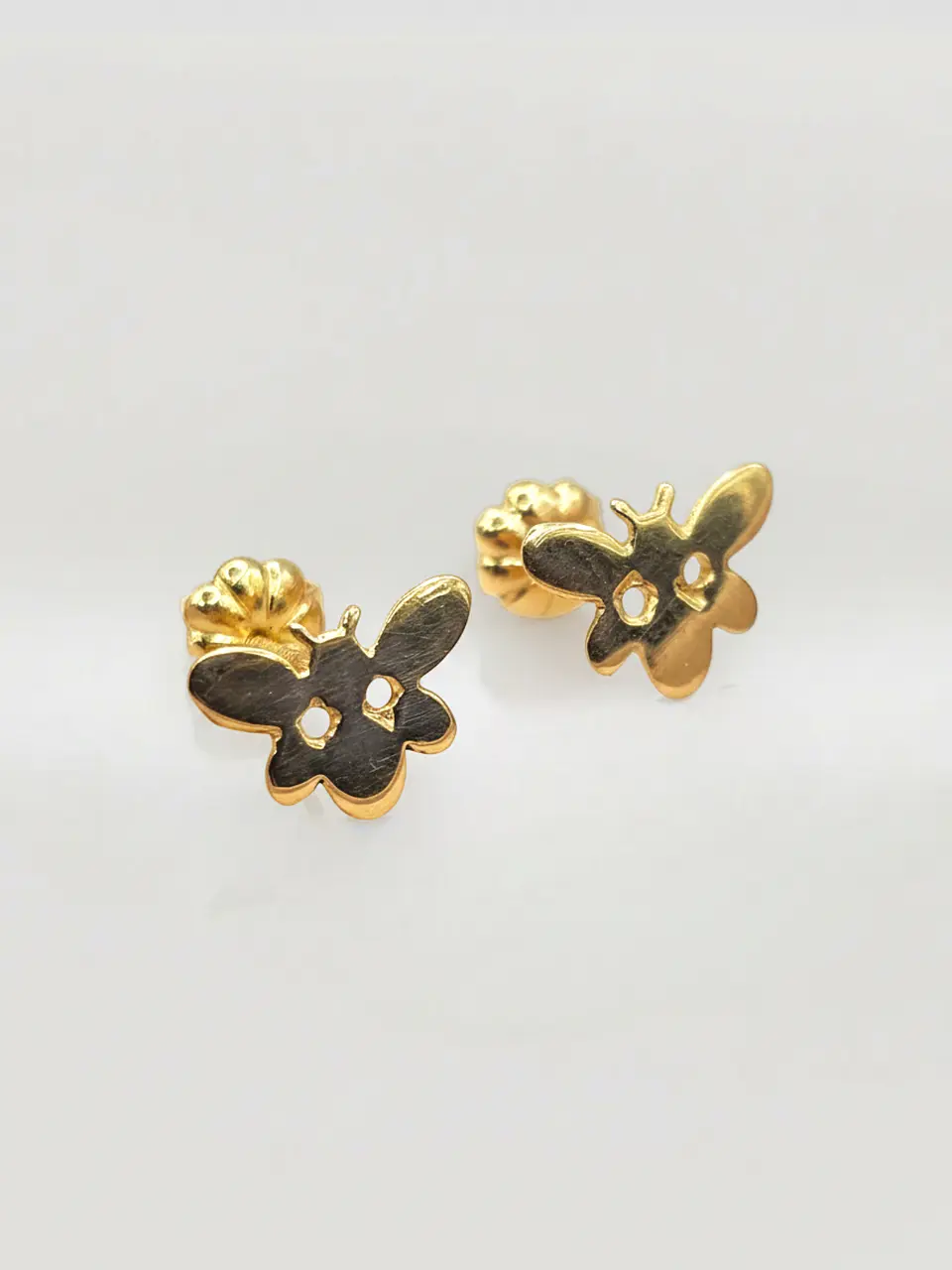 Aros Mariposa Etérea 18k 3