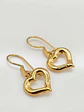 Aros Corazón con Cierre de Gala Oro 18k - Miniatura 2