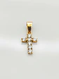Colgante Cruz de Brillo Sagrado Circones Oro 18k - Miniatura 3