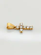 Colgante Cruz de Brillo Sagrado Circones Oro 18k - Miniatura 4