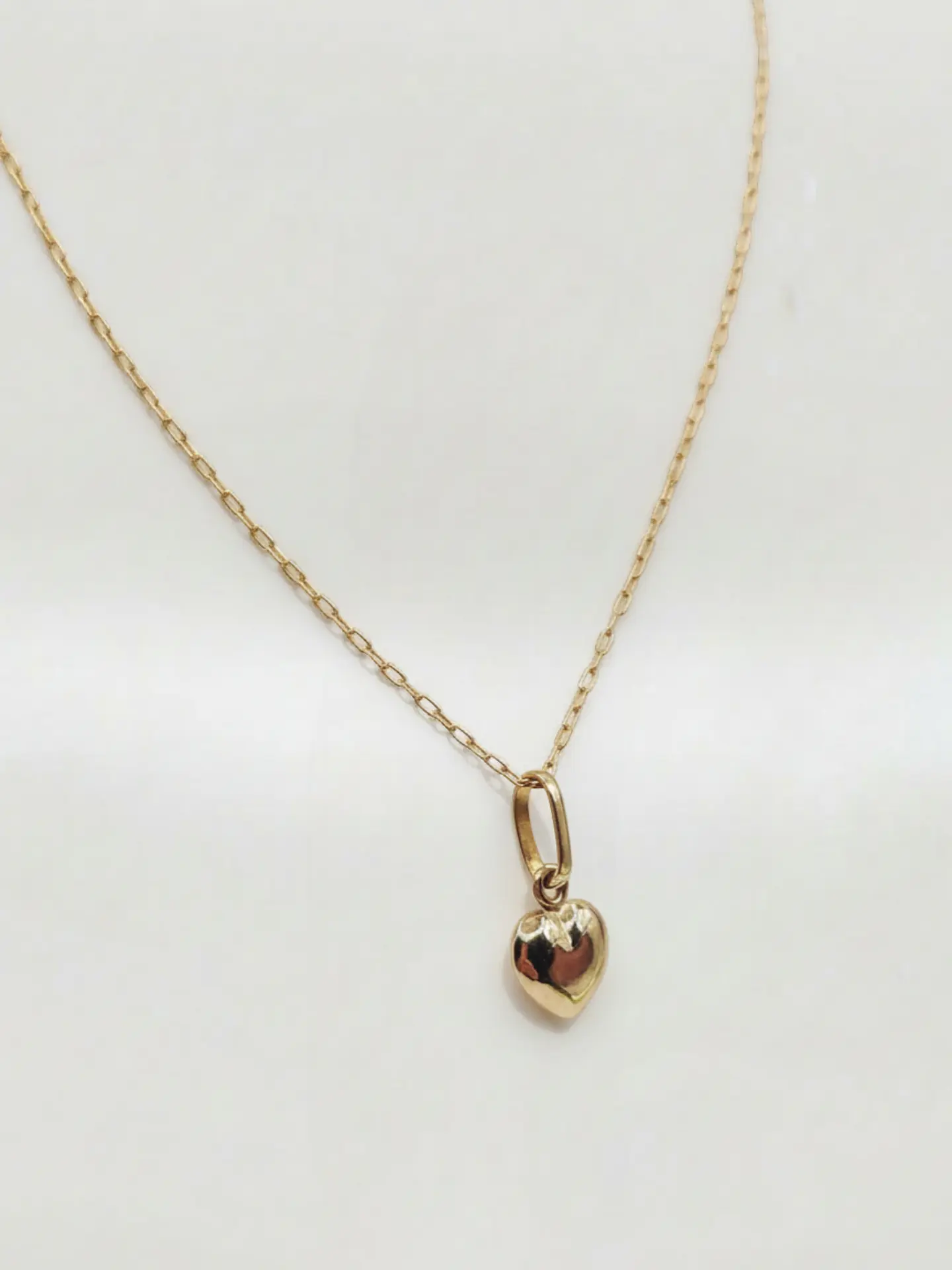 Cadena Corazón de Amor Delicado Oro 18k 5