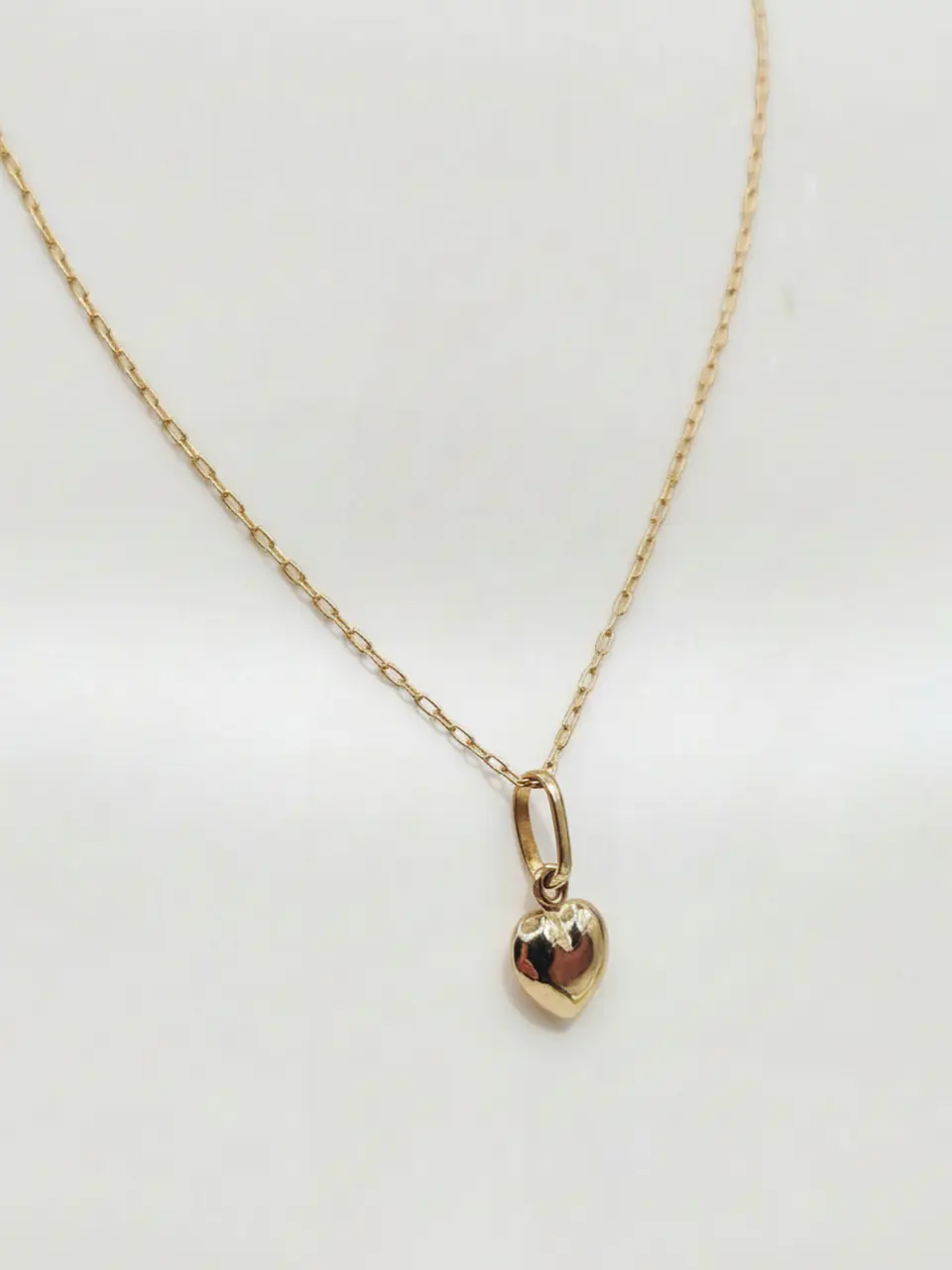 Cadena Corazón de Amor Delicado Oro 18k 5