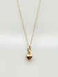 Cadena Corazón de Amor Delicado Oro 18k - Miniatura 1