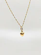 Cadena Singapur Corazón Delicado Oro 18k - Miniatura 2
