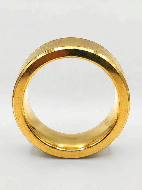 Anillo Mil Rayas de Prestigio Grande Oro 18k