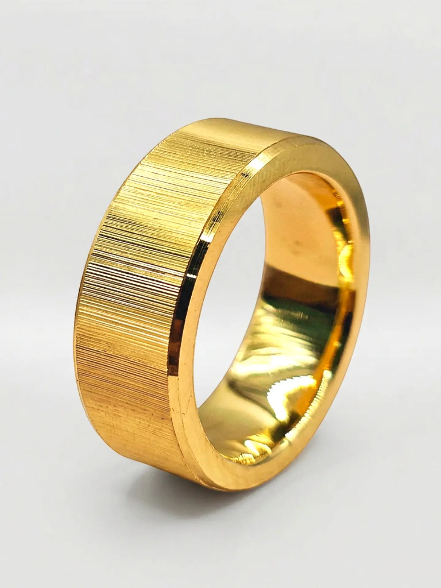 Anillo Mil Rayas de Prestigio Grande Oro 18k 3