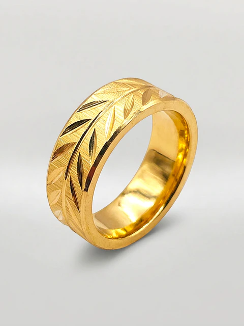 Anillo Espiga Imperial Grande Oro 18k