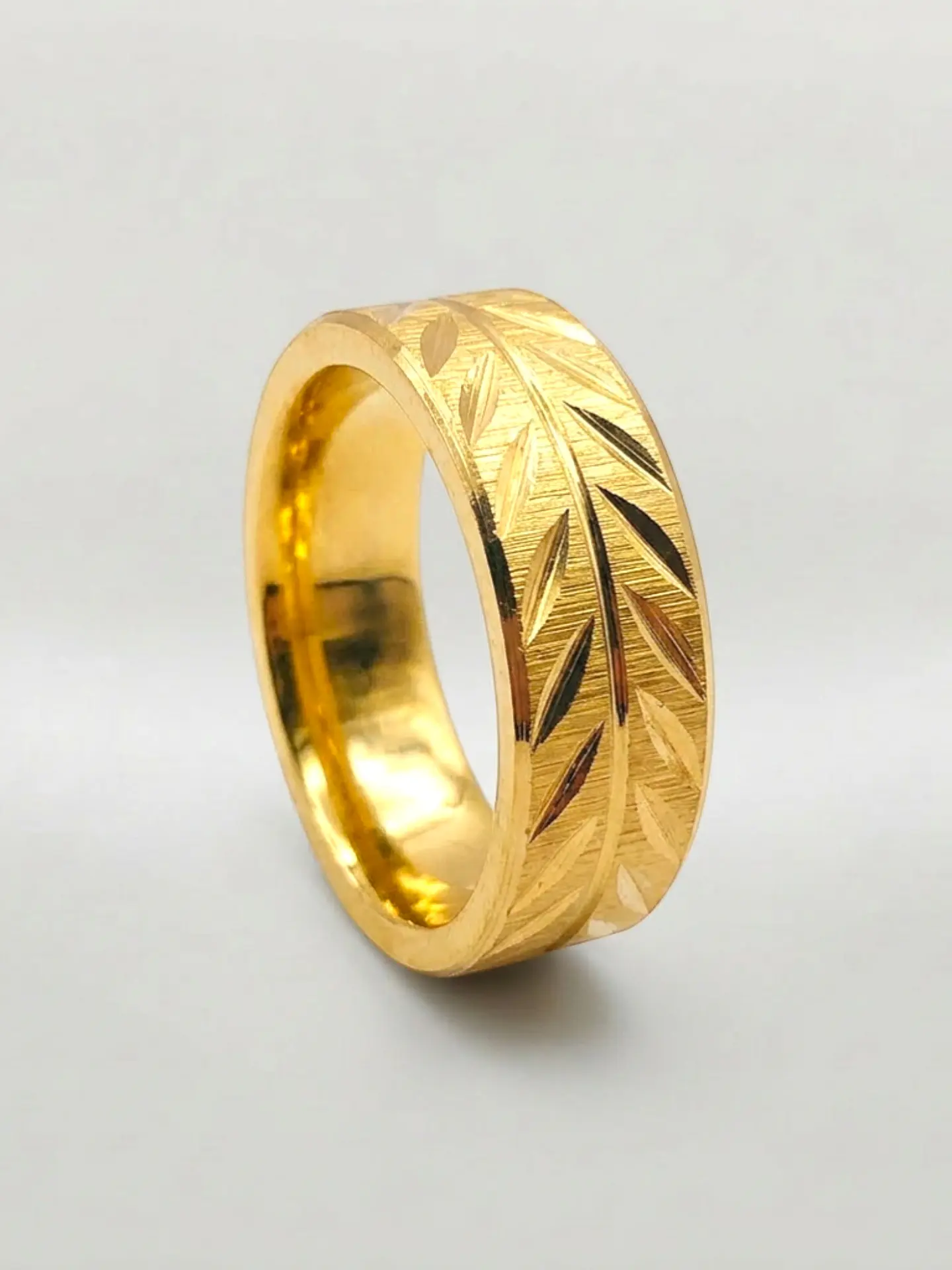 Anillo Espiga Imperial Grande Oro 18k 4