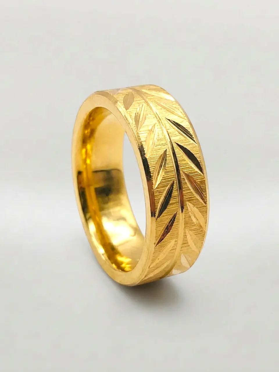 Anillo Espiga Imperial Grande Oro 18k 4