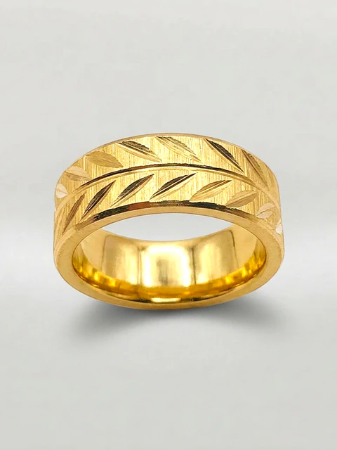 Anillo Espiga Imperial Grande Oro 18k