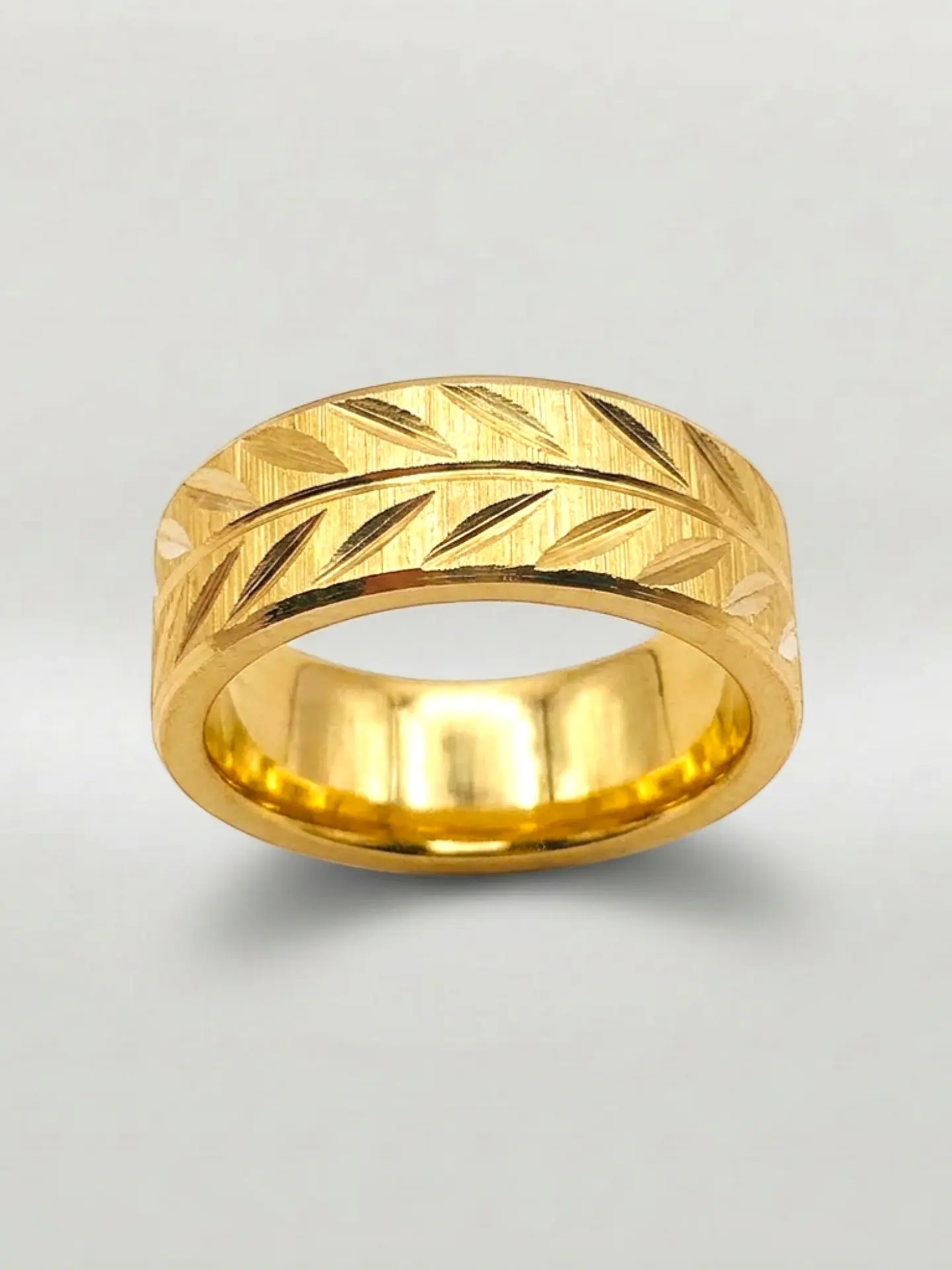 Anillo Espiga Imperial Grande Oro 18k 1