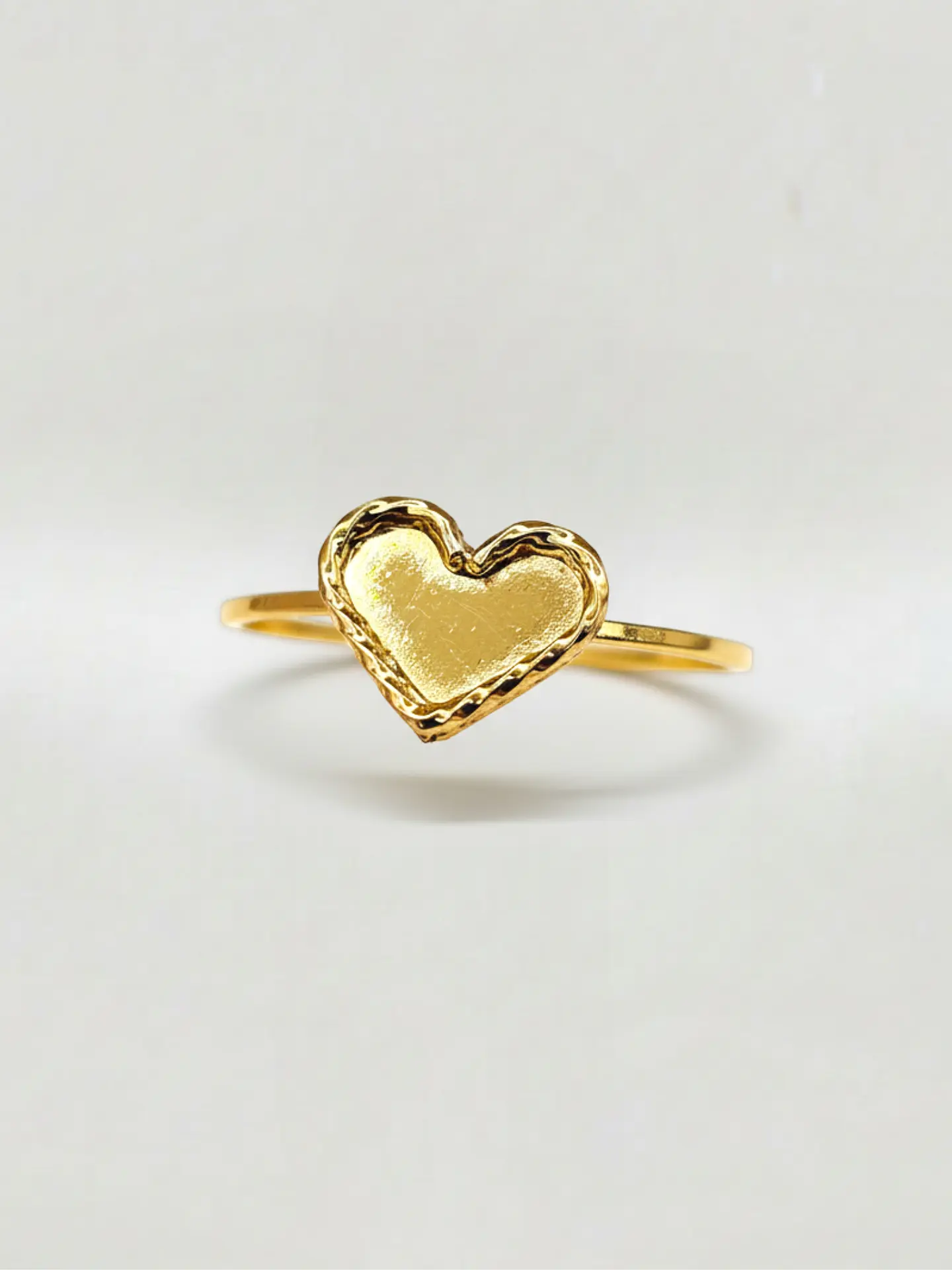 Anillo Corazón Tazo Esencia Oro 18k 3