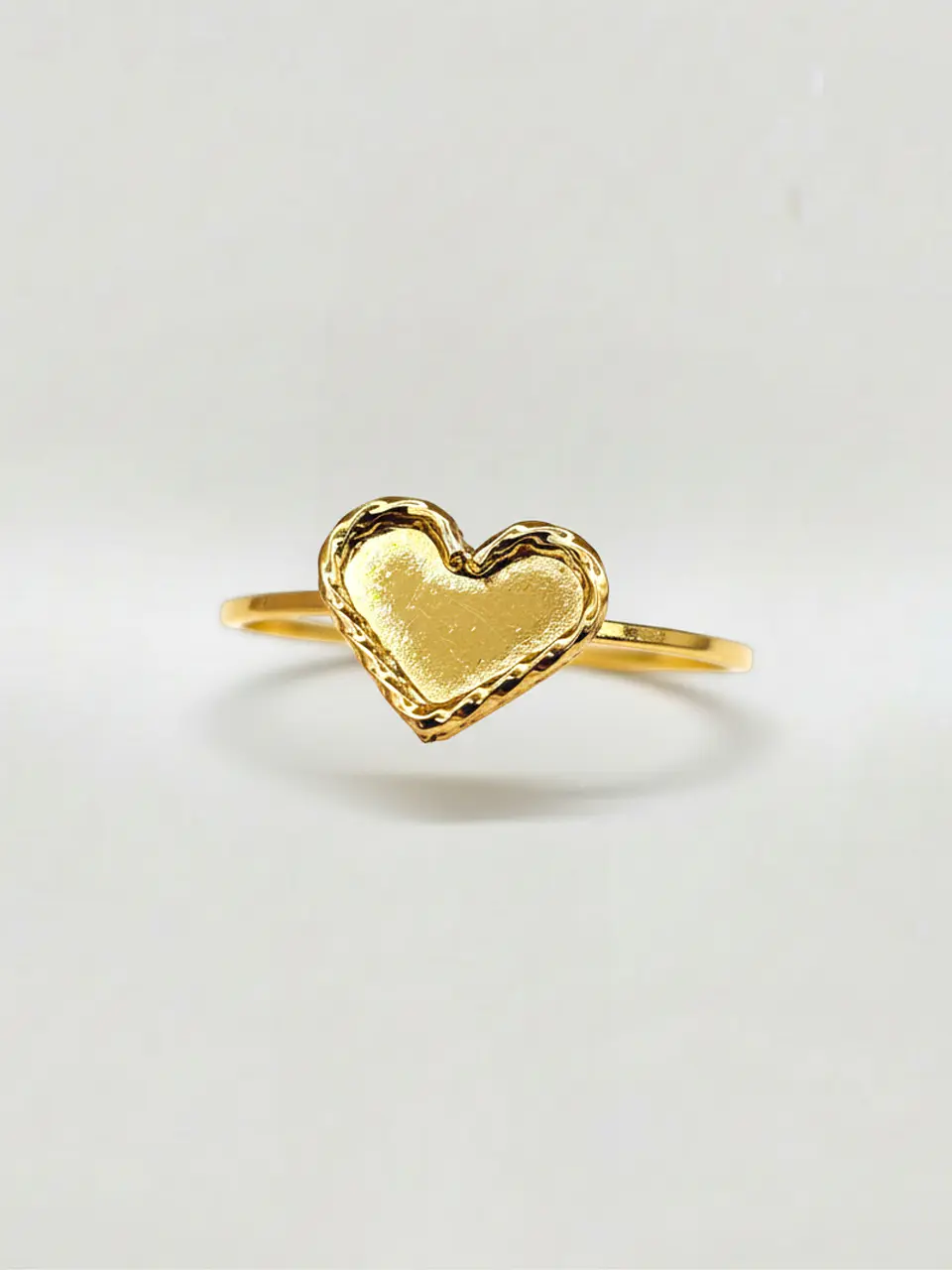 Anillo Corazón Tazo Esencia Oro 18k 3