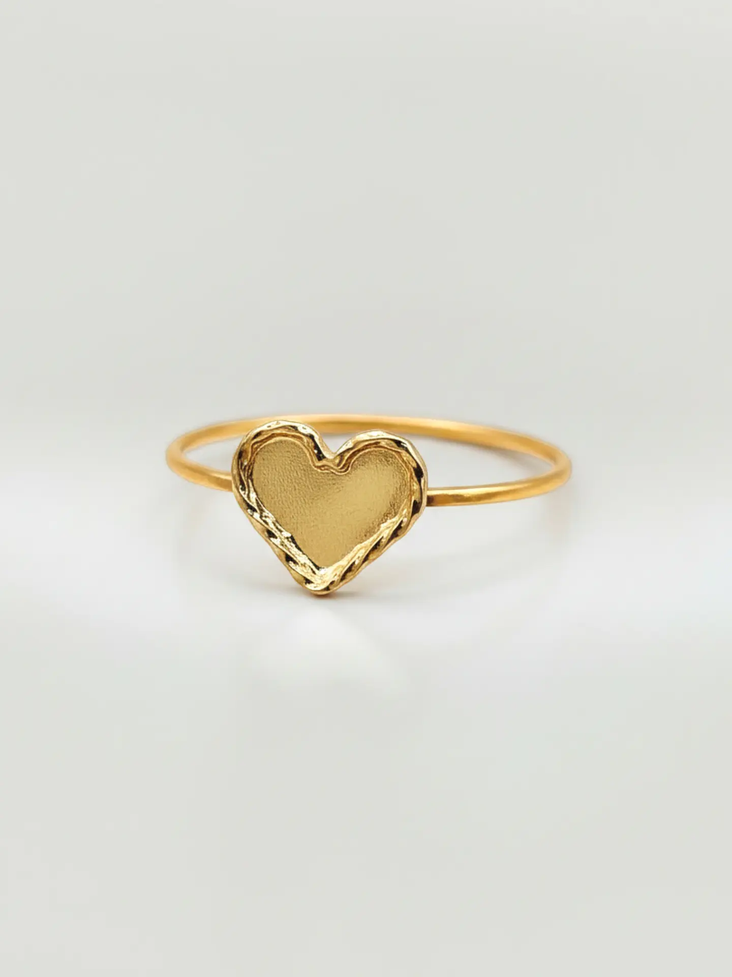 Anillo Corazón Tazo Esencia Oro 18k 1