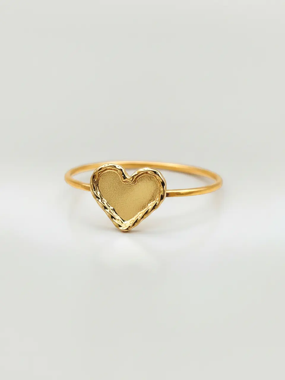 Anillo Corazón Tazo Esencia Oro 18k 1