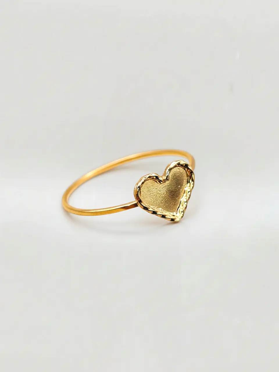 Anillo Corazón Tazo Esencia Oro 18k 4