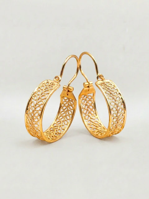 Aros Filigrana Arte Imperial Oro 18k