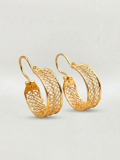 Aros Filigrana Arte Imperial Oro 18k