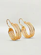 Aros Filigrana Arte Imperial Oro 18k - Miniatura 1
