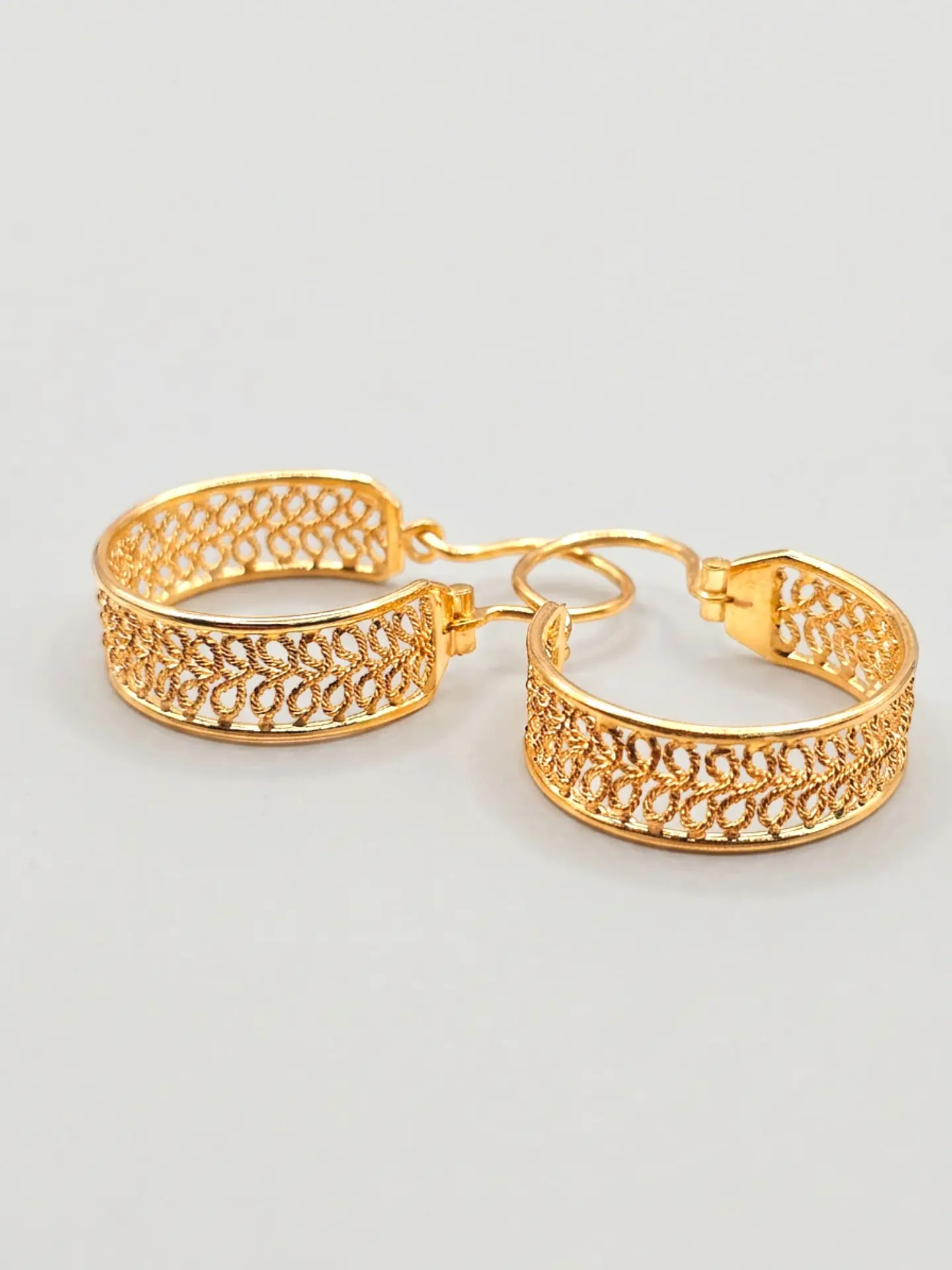 Aros Filigrana Arte Imperial Oro 18k 6