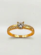 Anillo Medio Cintillo Princesa Oro 18k - Miniatura 2