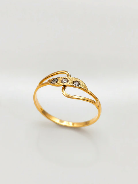 Anillo Infinito Brillo Eterno Circones Oro 18k