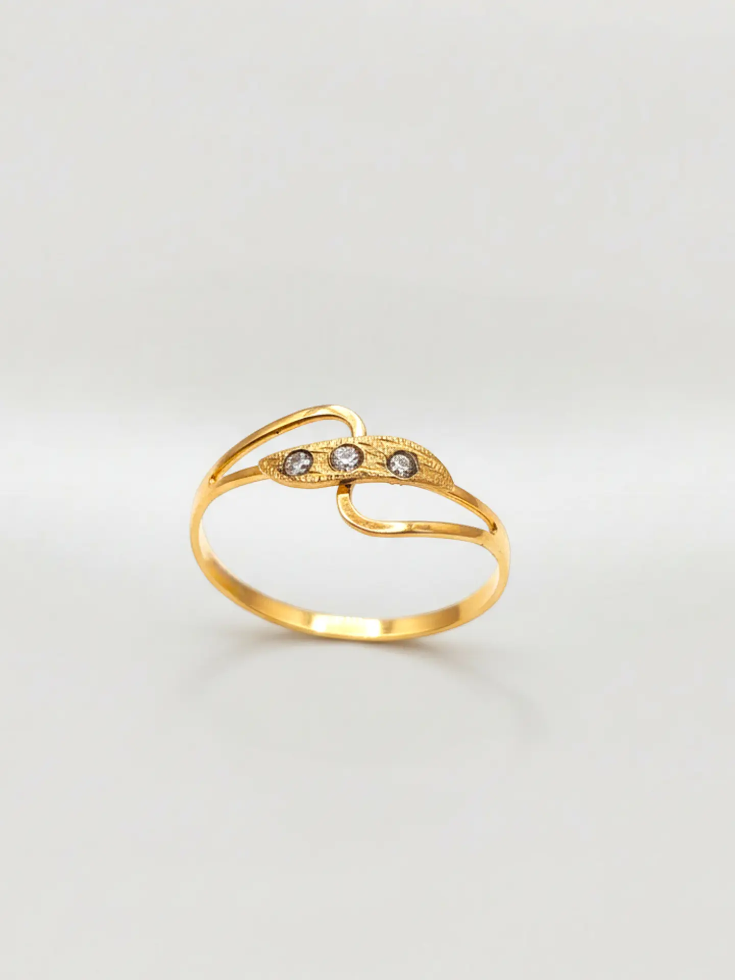 Anillo Infinito Brillo Eterno Circones Oro 18k 3