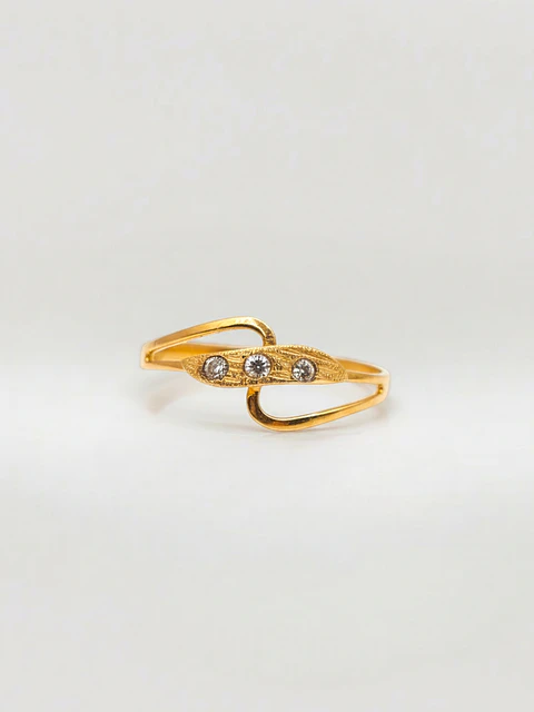 Anillo Infinito Brillo Eterno Circones Oro 18k