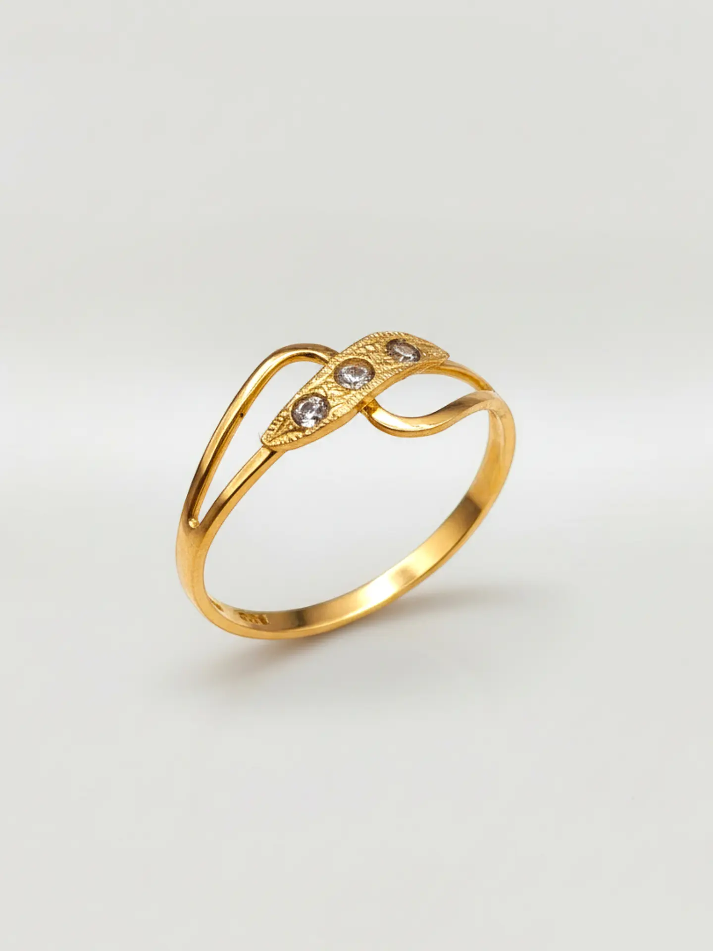Anillo Infinito Brillo Eterno Circones Oro 18k 5