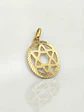 Colgante Estrella de David Sagrada Oro 18k - Miniatura 3