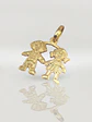 Colgante Ternura de Niña y Niño Oro 18k - Miniatura 1