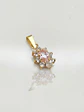 Colgante Lady Rosa de Francia y Circones Oro 18k - Miniatura 2