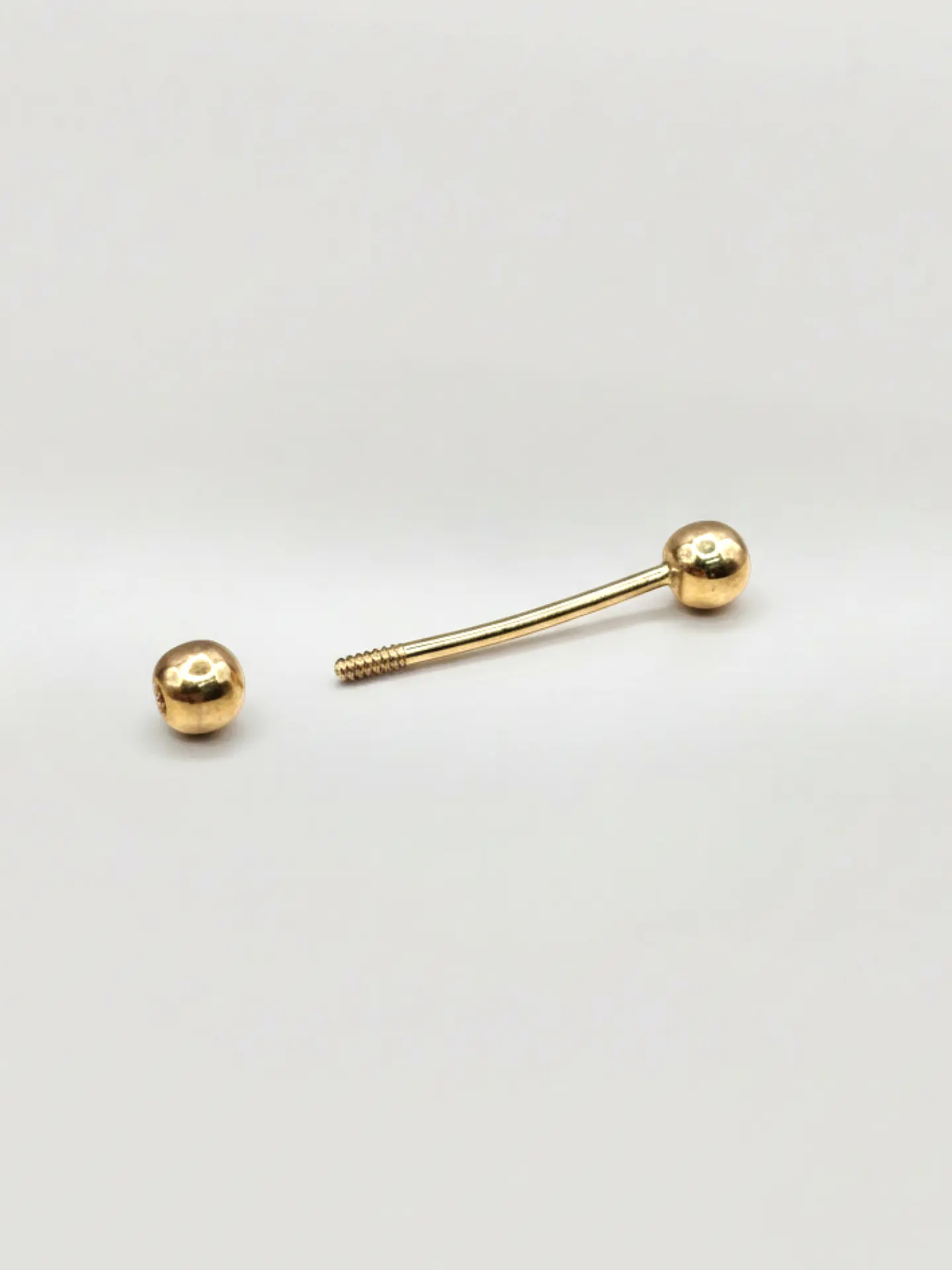 Piercing Esferas de Oro 18k 3