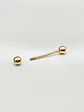 Piercing Esferas de Oro 18k - Miniatura 3