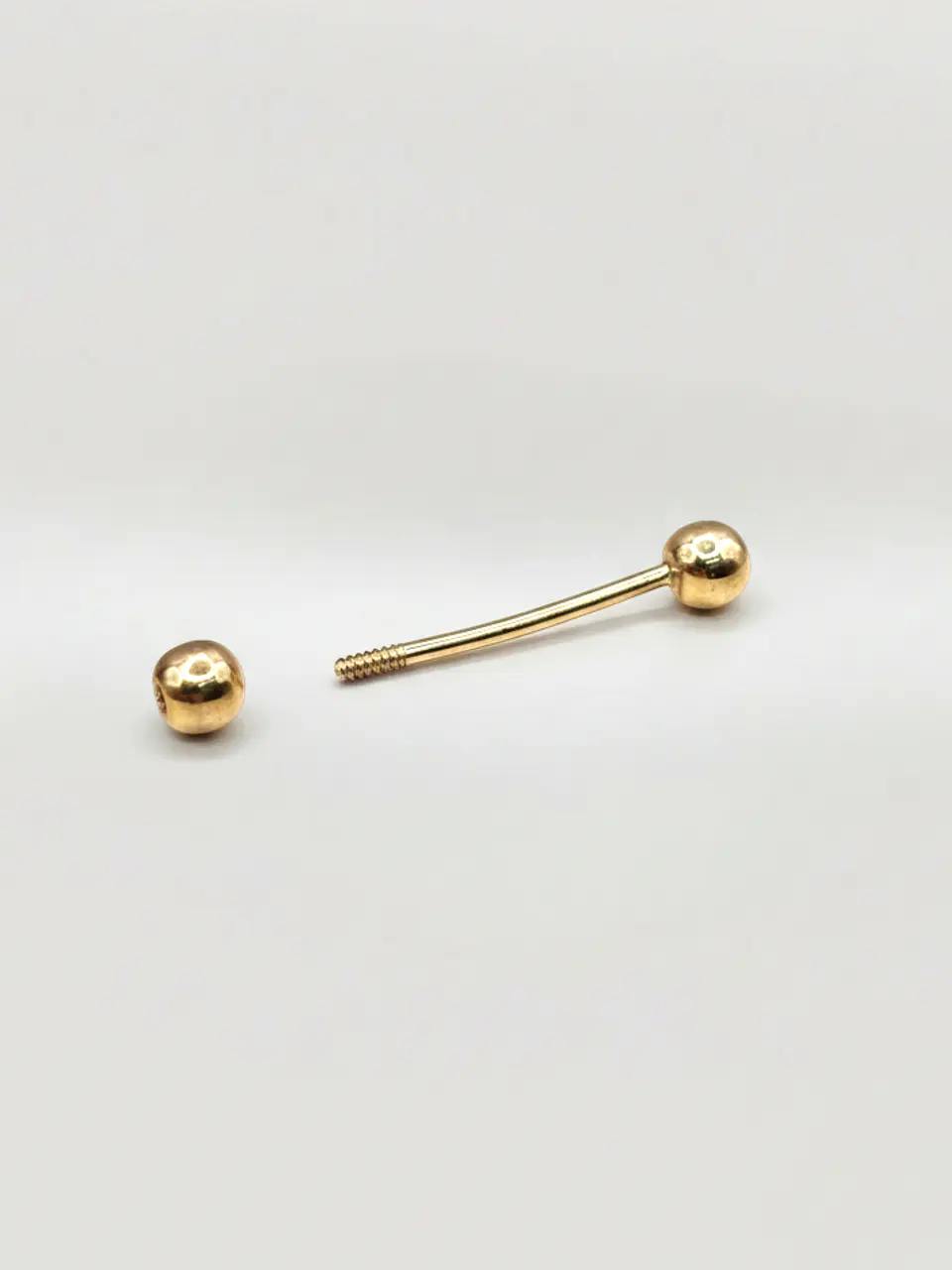 Piercing Esferas de Oro 18k 3