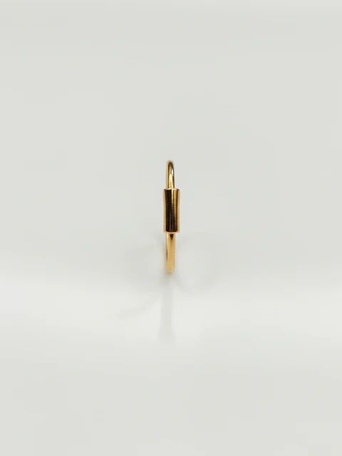 Piercing Argollita Oro 18k