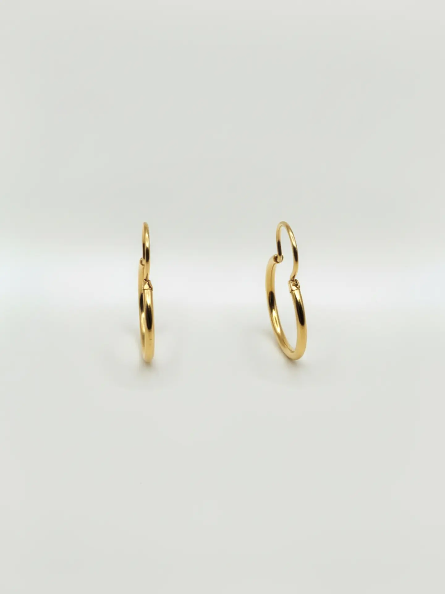 Aros Argolla de Gala con Cierre Oro 18k 4