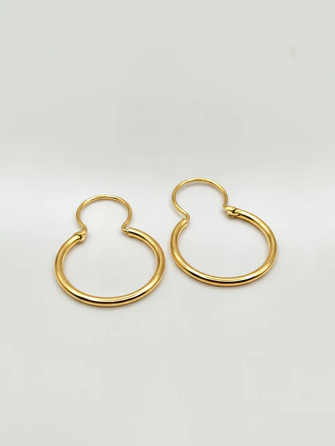 Aros Argolla de Gala con Cierre Oro 18k