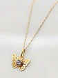 Cadena Mariposa con Circón de Gala Oro 18k - Miniatura 2