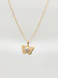 Cadena Mariposa con Circón de Gala Oro 18k - Miniatura 3