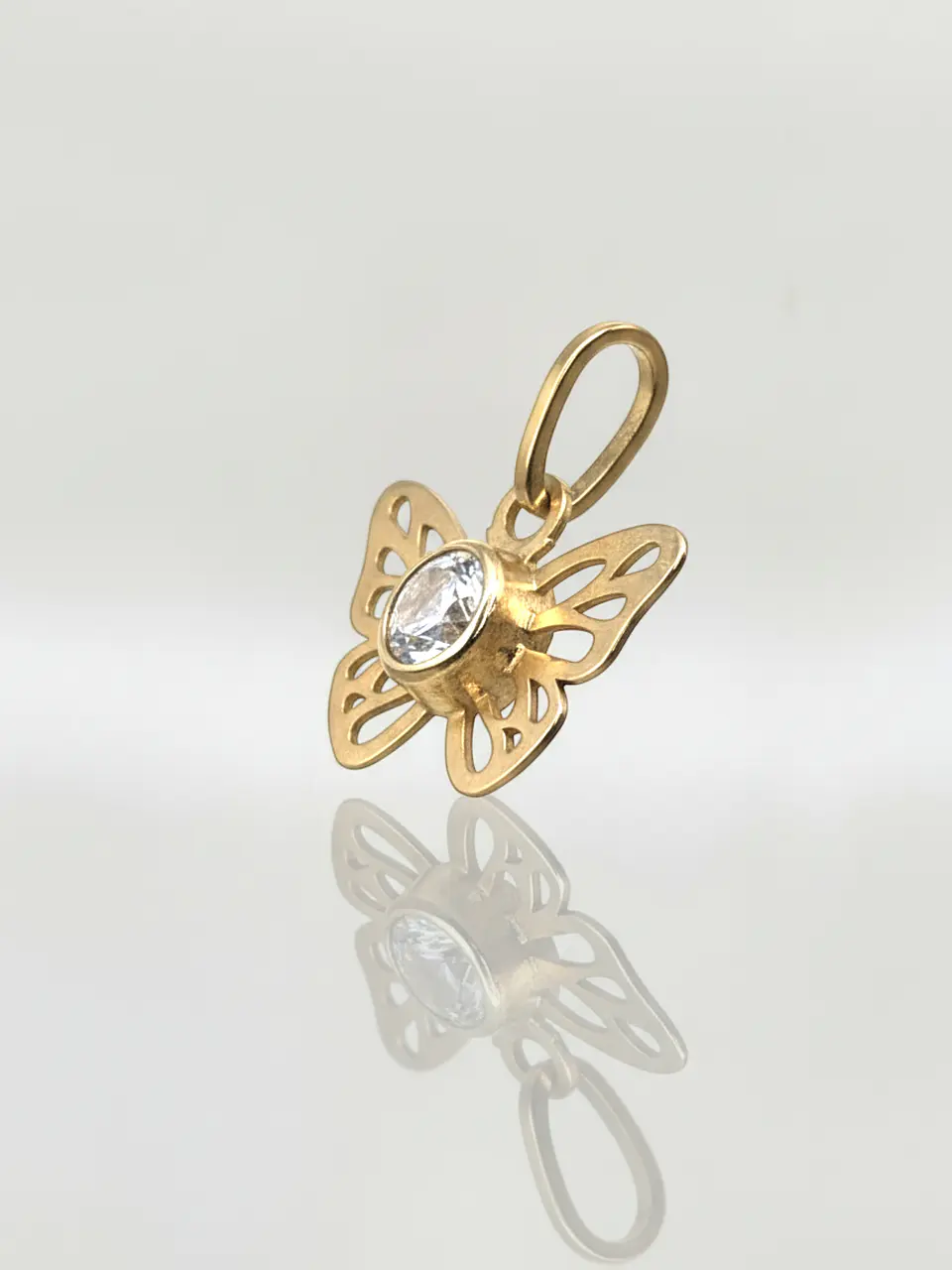 Colgante Mariposa Etérea Oro 18k 4