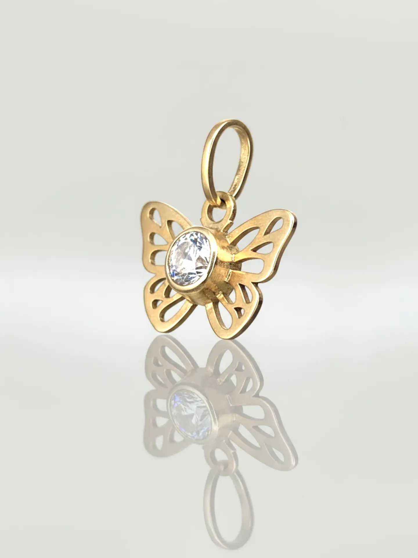 Colgante Mariposa Etérea Oro 18k 5