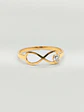 Anillo Infinito Destello de Circón Oro 18k - Miniatura 1