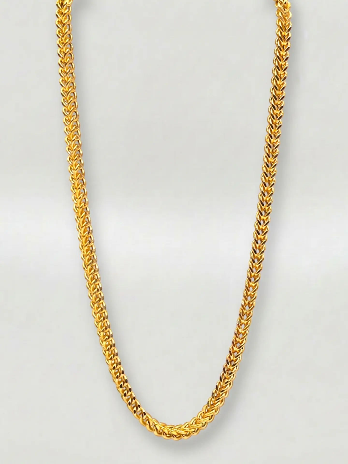 Cadena Lazo de Diseño Italiano Oro 18k 2