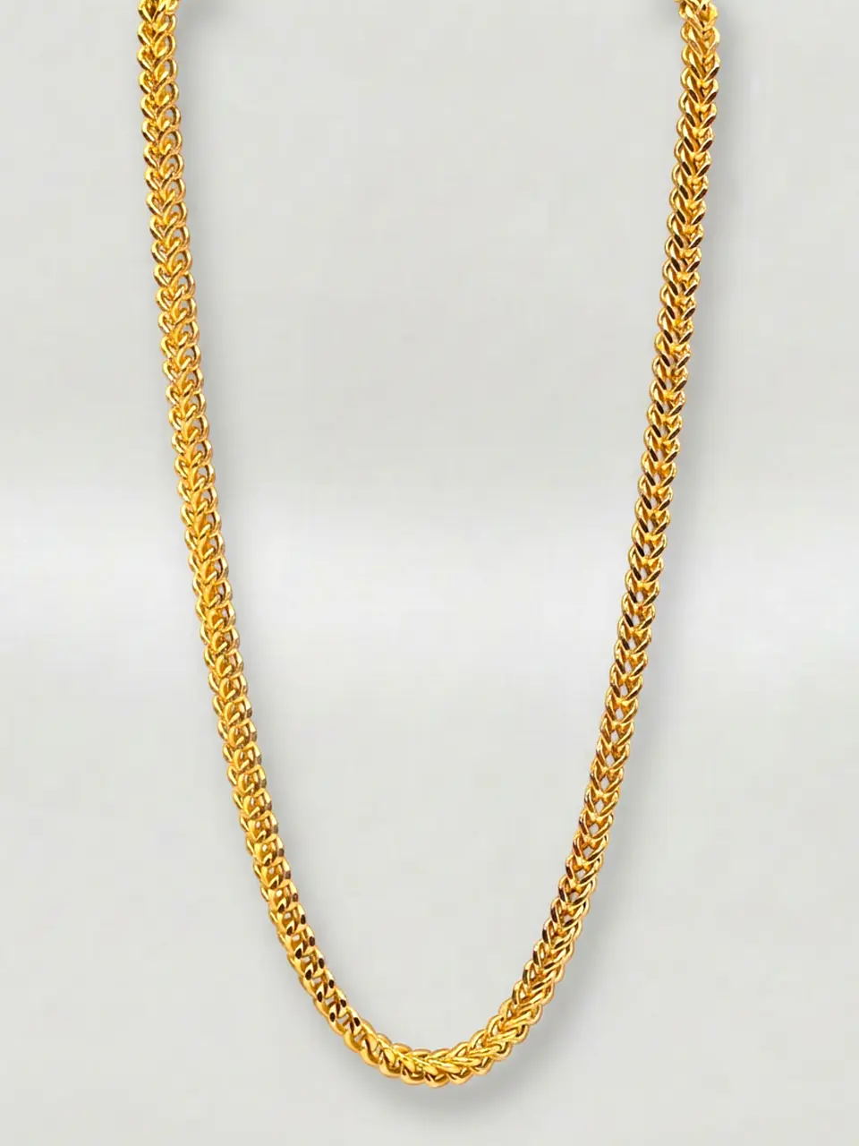 Cadena Lazo de Diseño Italiano Oro 18k 2